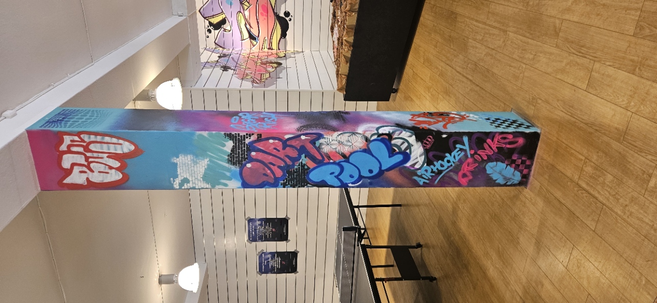 Pelargraffiti hos The Crazy Candy Store